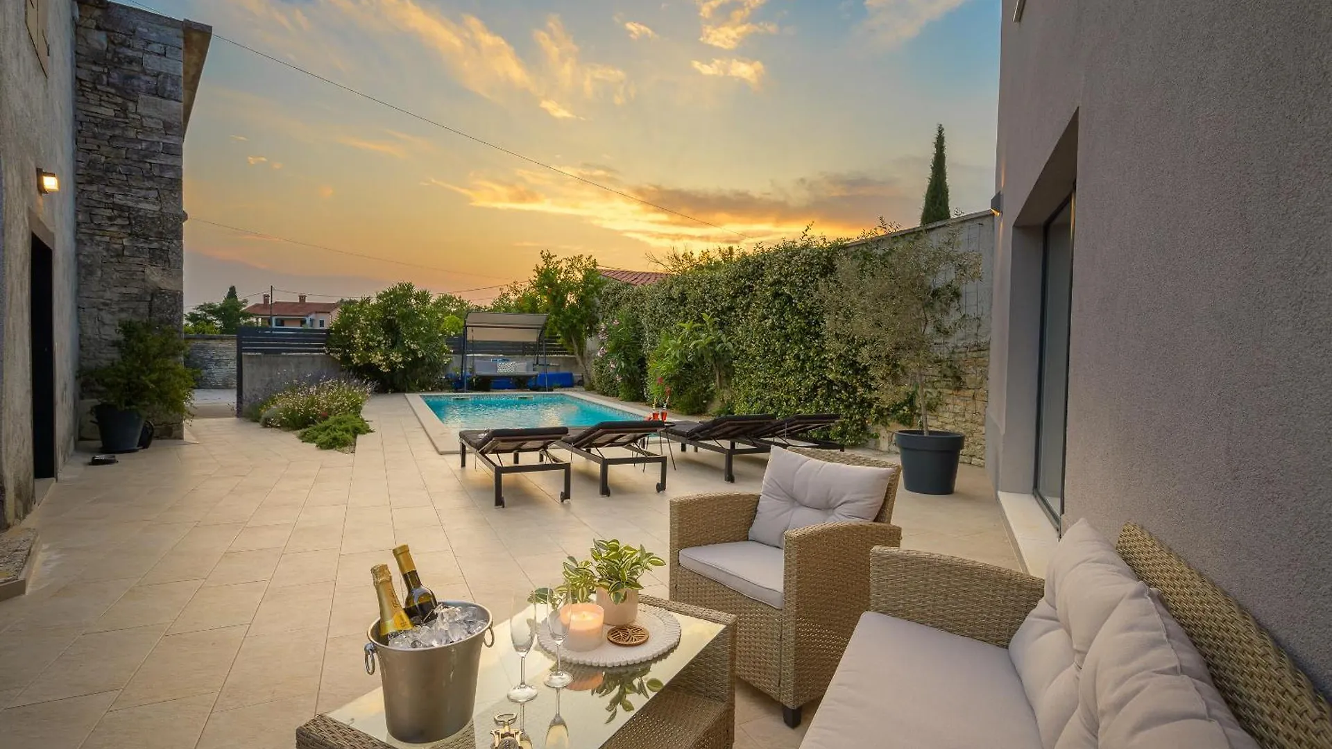 Svetvinčenat Villa Latini - Ideal For A Family Vacation. Heated Pool. Local Breakfast Optional Available קרואטיה