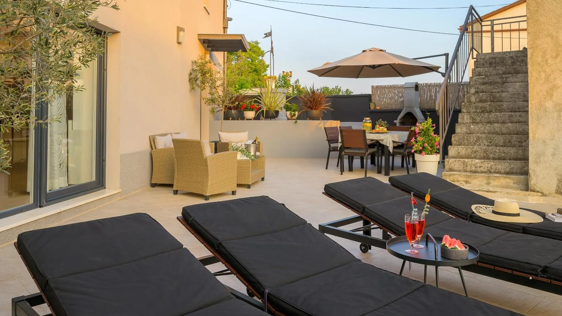 Svetvinčenat Villa Latini - Ideal For A Family Vacation. Heated Pool. Local Breakfast Optional Available קרואטיה